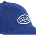 casquette-courbee-bleue-ajustable-log-blu-von-dutch