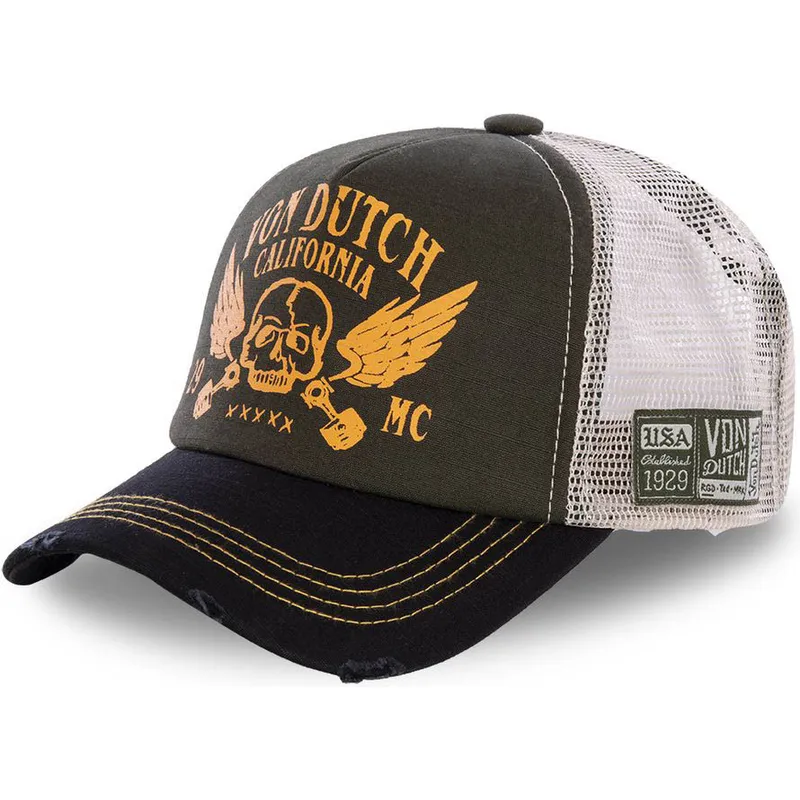 petten-gebogen-groen-snapback-voor-kinderen-van-von-dutch