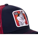 petten-gebogen-marineblauw-snapback-bugs-bunny-looney-tunes-van-capslab