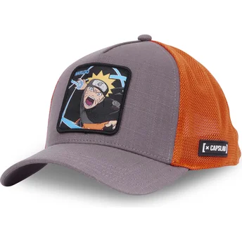 Casquette trucker grise et orange Naruto Uzumaki NSA Capslab