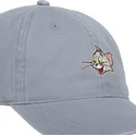 gorra-curva-grigia-regolabile-tom-cat-looney-tunes-di-capslab