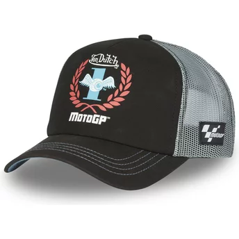 Von Dutch MOTO GP4 Black and Grey Trucker Hat