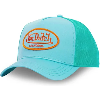 Von Dutch CT LBLO Blue Trucker Hat
