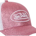 casquette-trucker-rose-et-blanche-glitter-p-von-dutch