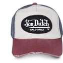 cappellino-curvo-bianco-blu-e-rosso-regolabile-per-bambino-kidjackbwrc-di-von-dutch