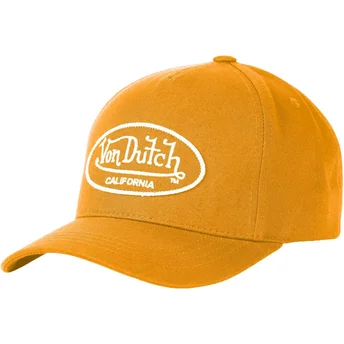Braune verstellbare Curved Cap LOF C3 von Von Dutch