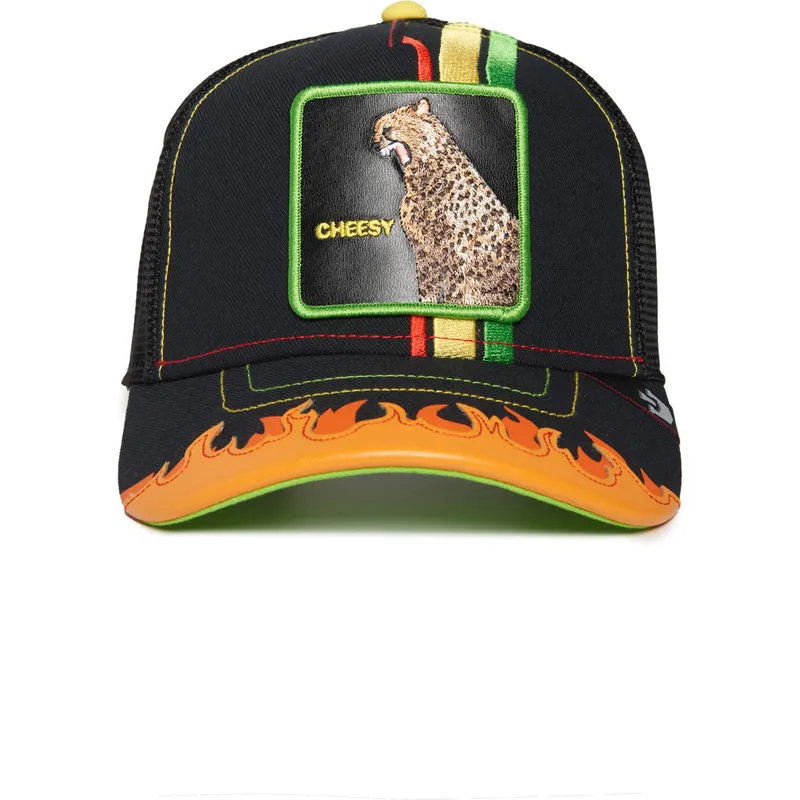 czapka-trucker-czarna-gepard-cheesy-dangerously-supercharged-the-farm-goorin-bros
