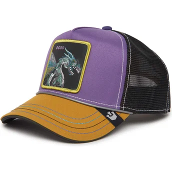 Casquette trucker violette, noire et marron dragon Boss Hammer and Spike Insert Coin Vol.2 The Farm Goorin Bros.