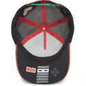 goorin-bros-grune-und-schwarze-trucker-kappe-mit-krokodil-trouble-32-in-twenty-insert-coin-vol2-the-farm