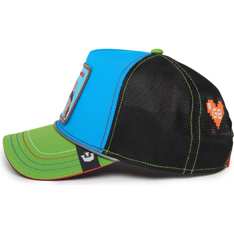petten-gebogen-blauw-snapback-the-farm-van-goorin-bros