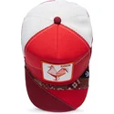 casquette-trucker-rouge-coq-cock-courage-farmigami-the-farm-goorin-bros