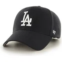 cappellino-visiera-curva-nero-di-los-angeles-dodgers-mlb-di-47-brand