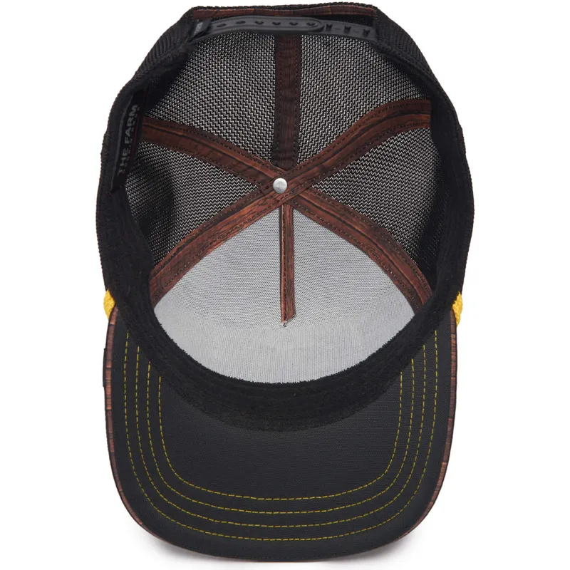petten-gebogen-zwart-snapback-the-farm-van-goorin-bros