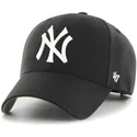petten-gebogen-zwart-verstelbaar-van-new-york-yankees-mlb-van-47-brand