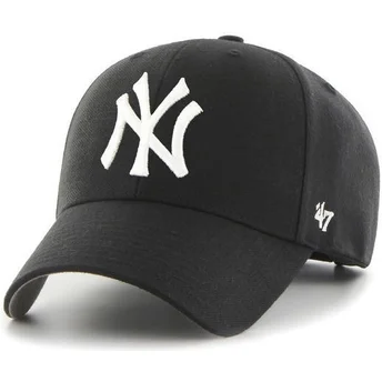 Petten gebogen zwart verstelbare band van New York Yankees MLB van 47 Brand