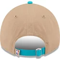 new-era-curved-brim-9twenty-draft-2024-charlotte-hornets-nba-brown-and-blue-adjustable-cap