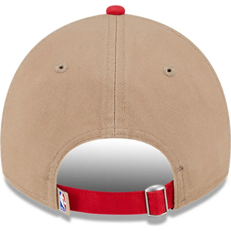 cap-gebogen-brown-adjustable-strap-9twenty-draft-2024-van-chicago-bulls-nba-van-new-era