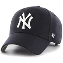 petten-gebogen-marineblauw-verstelbare-band-van-new-york-yankees-mlb-van-47-brand