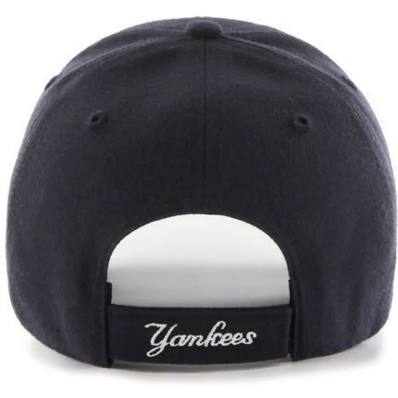 petten-gebogen-marineblauw-verstelbare-band-van-new-york-yankees-mlb-van-47-brand