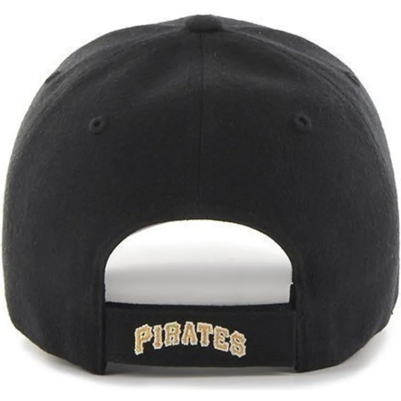petten-gebogen-zwart-verstelbare-band-van-pittsburgh-pirates-mlb-van-47-brand petten-gebogen-zwart-verstelbare-band-van-pittsburgh-pirates-mlb-van-47-brand