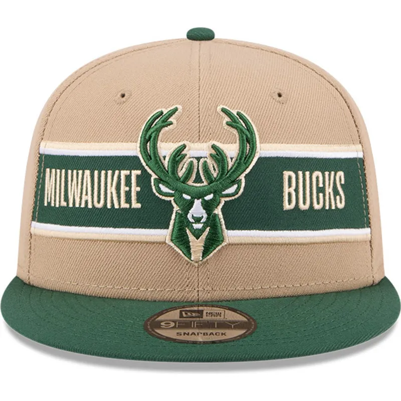 petten-plat-bruin-snapback-9fifty-draft-2024-van-milwaukee-bucks-nba-van-new-era petten-plat-bruin-snapback-9fifty-draft-2024-van-milwaukee-bucks-nba-van-new-era