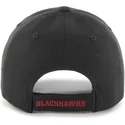 svart-bojd-keps-chicago-blackhawks-nhl-av-47-brand