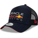 casquette-trucker-bleue-marine-a-frame-essential-red-bull-racing-formula-1-new-era