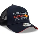 casquette-trucker-bleue-marine-a-frame-essential-red-bull-racing-formula-1-new-era