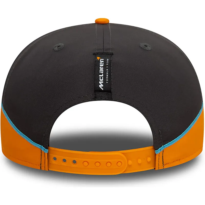 snapback-kappe-in-orange-und-grau-mit-gebogenem-schirm-oscar-piastri-9fifty-original-fit-von-mclaren-racing-formula-1-von-new-er