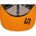 gorra-curva-naranja-y-gris-snapback-lando-norris-9fifty-original-fit-de-mclaren-racing-formula-1-de-new-era