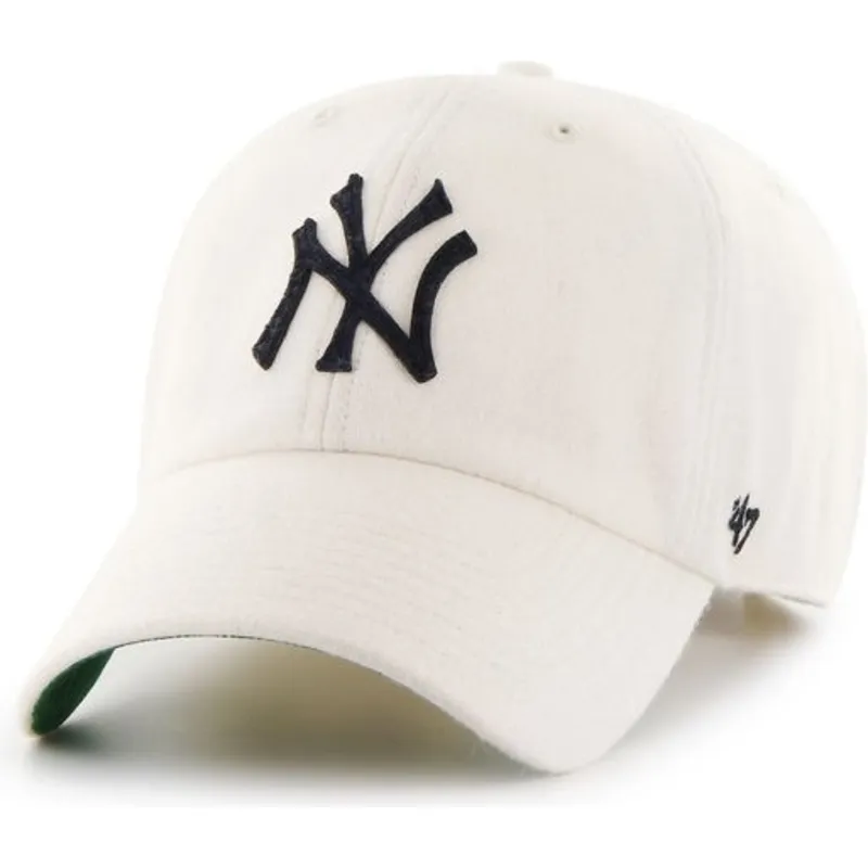 petten-gebogen-creme-verstelbare-band-negro-van-new-york-yankees-mlb-van-47-brand petten-gebogen-creme-verstelbare-band-negro-van-new-york-yankees-mlb-van-47-brand