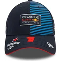 casquette-courbee-bleue-marine-snapback-max-verstappen-9forty-red-bull-racing-formula-1-new-era