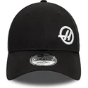 cappellino-nero-con-visiera-curva-snapback-9forty-del-team-haas-f1-formula-1-di-new-era