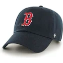petten-gebogen-marineblauw-verstelbaar-van-boston-red-sox-mlb-van-47-brand