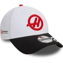 petten-gebogen-wit-snapback-nico-hulkenberg-9forty-van-haas-f1-team-formula-1-van-new-era