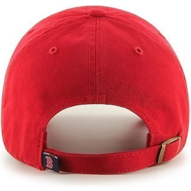petten-gebogen-rood-verstelbaar-van-boston-red-sox-mlb-van-47-brand