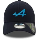 casquette-courbee-bleue-marine-snapback-9forty-essential-repreve-alpine-f1-team-formula-1-new-era