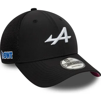 Casquette trucker noire 9FORTY Alpine F1 Team Formula 1 New Era