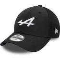 petten-gebogen-zwart-snapback-9forty-van-alpine-f1-team-formula-1-van-new-era