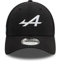 petten-gebogen-zwart-snapback-9forty-van-alpine-f1-team-formula-1-van-new-era