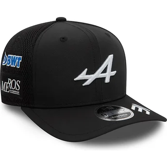 Casquette trucker noire Esteban Ocon 9FIFTY Original Fit Alpine F1 Team Formula 1 New Era