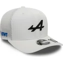 casquette-trucker-blanche-pierre-gasly-9fifty-original-fit-alpine-f1-team-formula-1-new-era