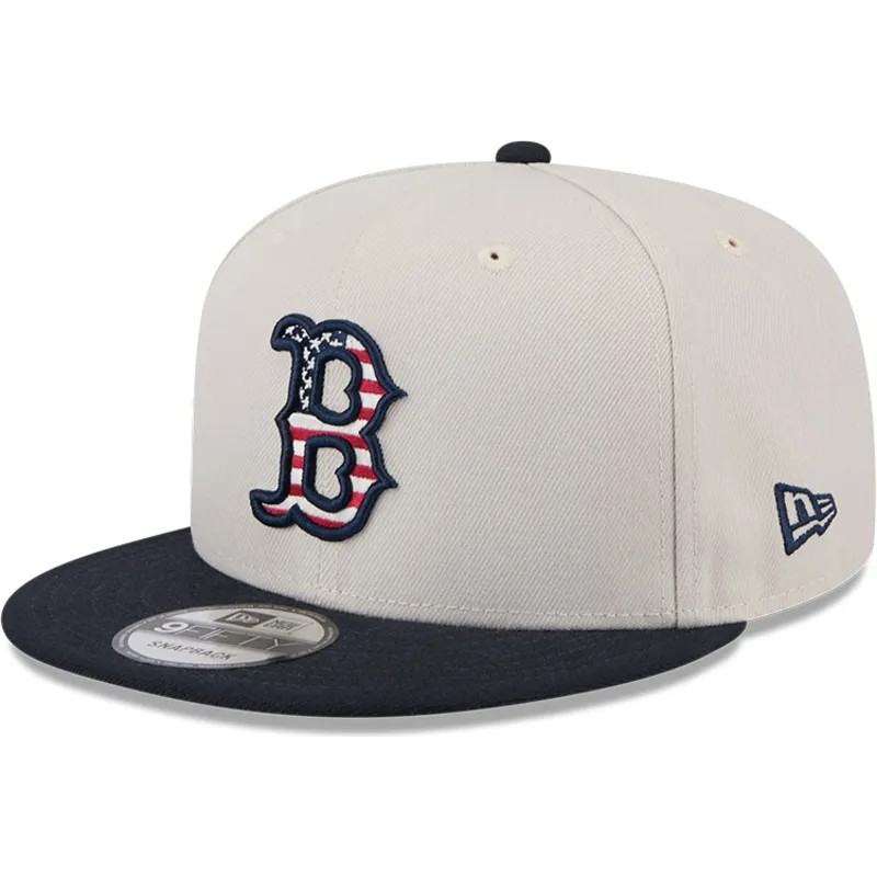 petten-plat-beige-snapback-9fifty-4th-of-july-van-boston-red-sox-mlb-van-new-era