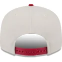 new-era-flat-brim-9fifty-4th-of-july-chicago-white-sox-mlb-beige-and-red-snapback-cap