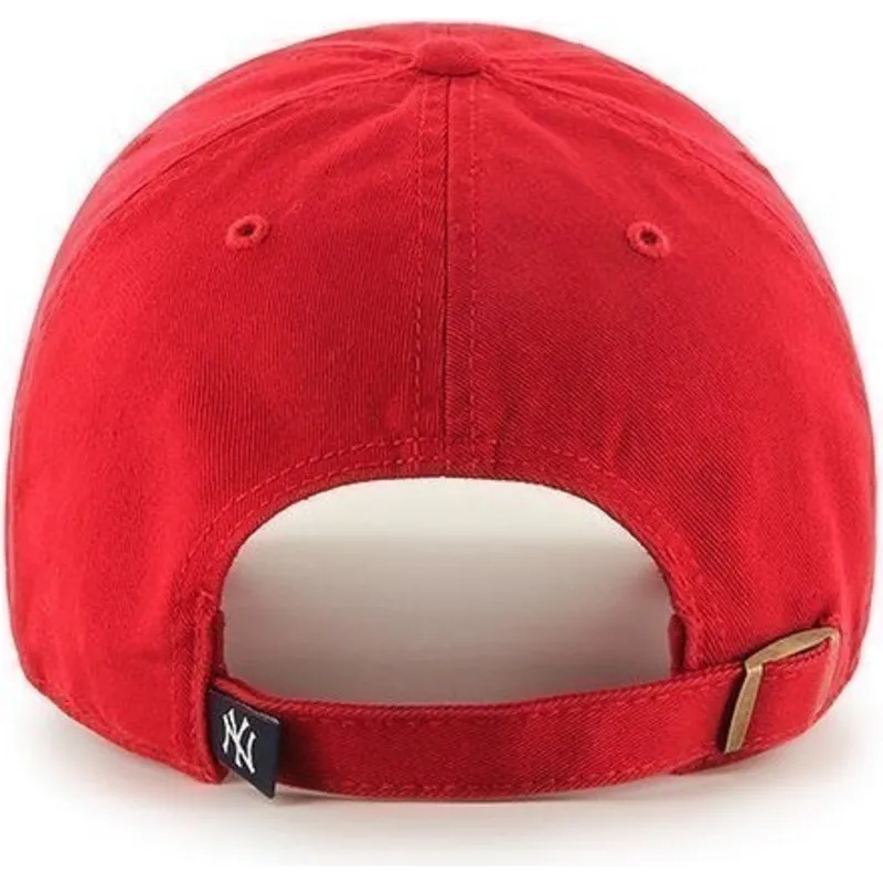 petten-gebogen-rood-verstelbaar-van-new-york-yankees-mlb-van-47-brand