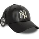 new-york-yankees-mlb-new-era-9forty-justerbar-sort-buet-skygge-laederkasket