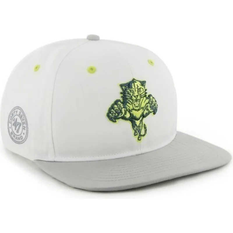 petten-plat-wit-snapback-van-florida-panthers-nhl-van-47-brand petten-plat-wit-snapback-van-florida-panthers-nhl-van-47-brand