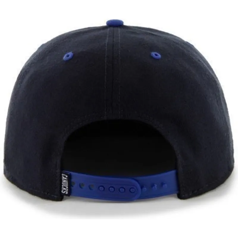 petten-plat-zwart-snapback-van-vancouver-canucks-nhl-van-47-brand