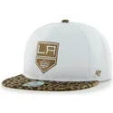petten-plat-wit-snapback-van-los-angeles-kings-nhl-van-47-brand