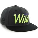 47-brand-flat-brim-script-logo-minnesota-wild-nhl-black-snapback-cap